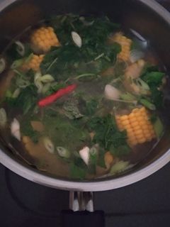 Foto resep Soup Bayam Jagung