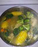 Sopita de pollo para el alma