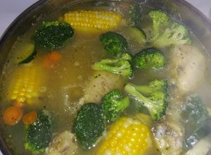 Una foto de Sopita de pollo para el alma
