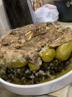 صورة لوصفة ورق عنب باللحمة