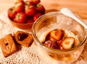 Una foto di dolci senza lievito e zucchero