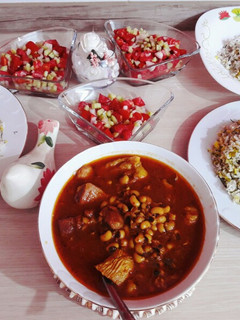 عکسی از دستور خورشت لوبیا چشم بلبلی👌