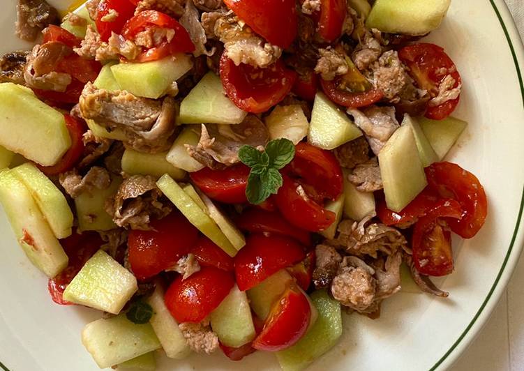 La grigliata del giorno dopo - insalata di bombette di riciclo