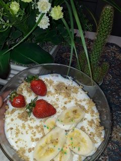 عکسی از دستور دسر مقوی،خوشگل و خوشمزه😋
