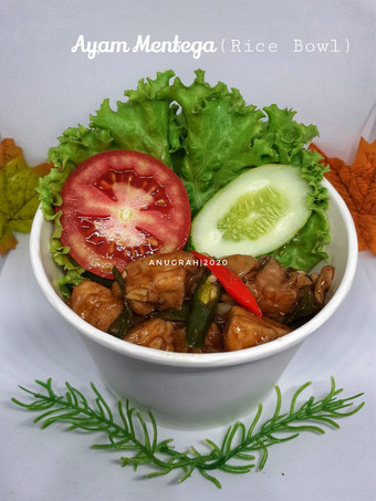 Resep #65 Ayam Mentega (Rice Bowl) Anti Gagal