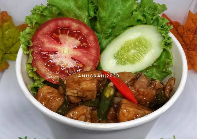 #65 Ayam Mentega (Rice Bowl)