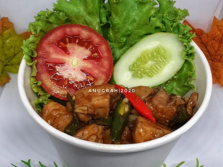 Resep #65 Ayam Mentega (Rice Bowl) Anti Gagal