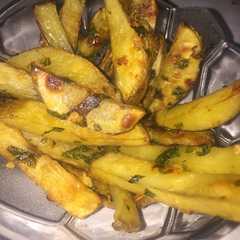 รูปของ Roasted potatoes/baked (menu diet enak)