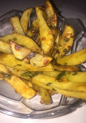 Foto resep Roasted potatoes/baked (menu diet enak)