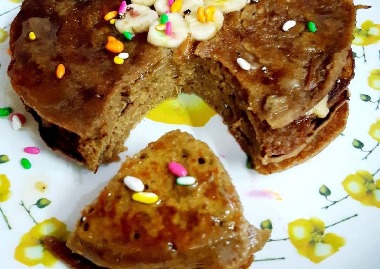 Simple Way to Prepare Homemade Sattu-Jaggery Pancake (5 layers)