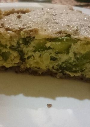 Una foto de Tarta de zapallitos