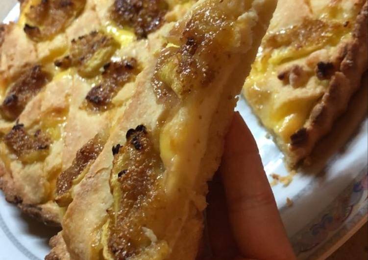 Steps to Make Veloce Crostata con ricotta di mucca e fichi 🐄😋🤤