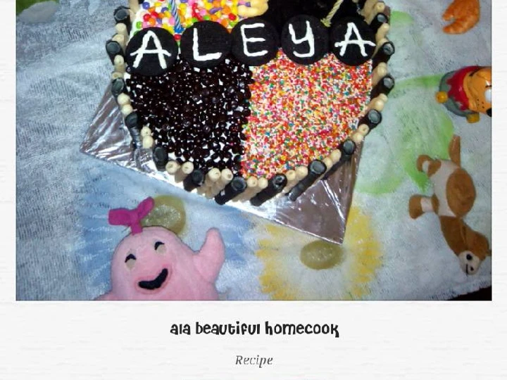 Cara Simple Membikin Resep  Chocolate Moist- Birthday Cake My Little Angel yang Bisa Manjain Lidah, Lezat Sekali