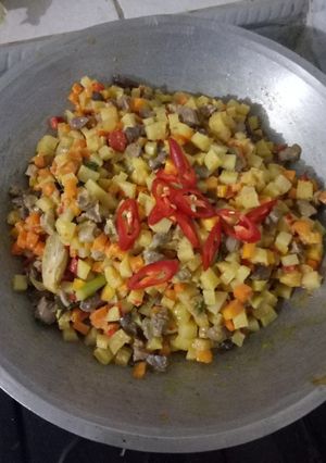 Foto resep Sambal Goreng Kentang+Ati Ampela