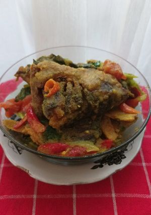 Foto resep Ikan bandeng bumbu kuning