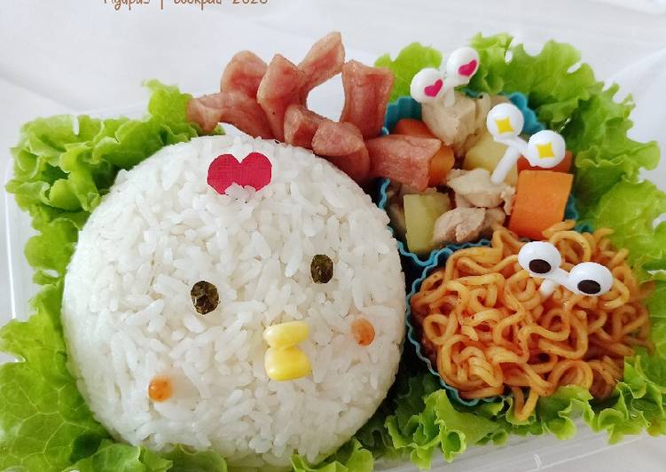 Resep Chick Rice Bento Bikin Manjain Lidah