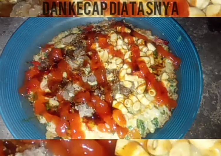 Pizza nasi (homemade)
