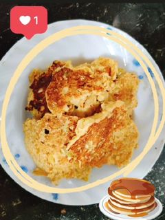Hình của món Bánh yến mạch khoai lang.