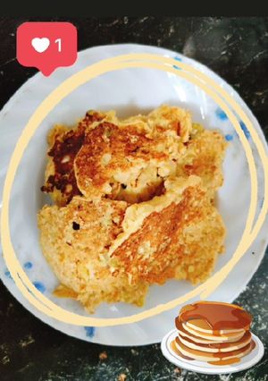 Hình của món Bánh yến mạch khoai lang.