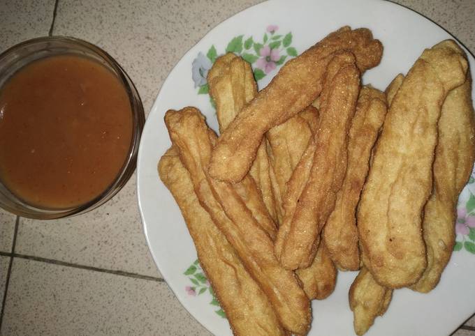 Standar Resep bikin Cakwe Saus Barbeque dijamin sedap