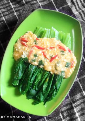 Foto resep Pakcoy siram telur asin