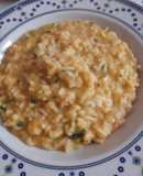 Risotto zucchine e gamberetti
