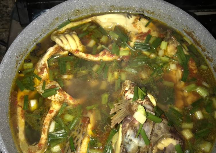 Tilapia pepper soup