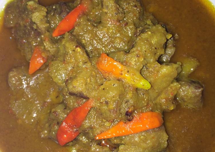 Gulai daging sapi ala ayumpuss