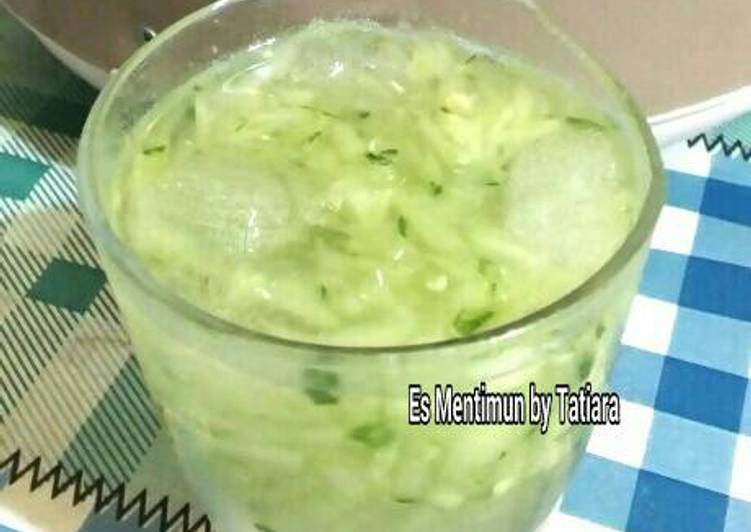 Resep ES Mentimun oleh Tatiara - Cookpad
