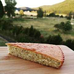 Une photo de Cake au basilic