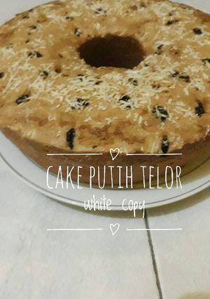 Foto resep Cake putih telur white copy