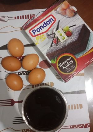 Foto resep Brownies Kukus (Pondan Premix)