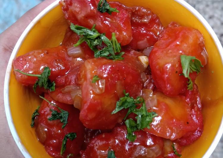 Potato Manchurian