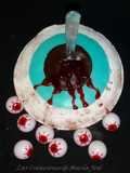 Tarta ojo Halloween con Monsieur Cuisine