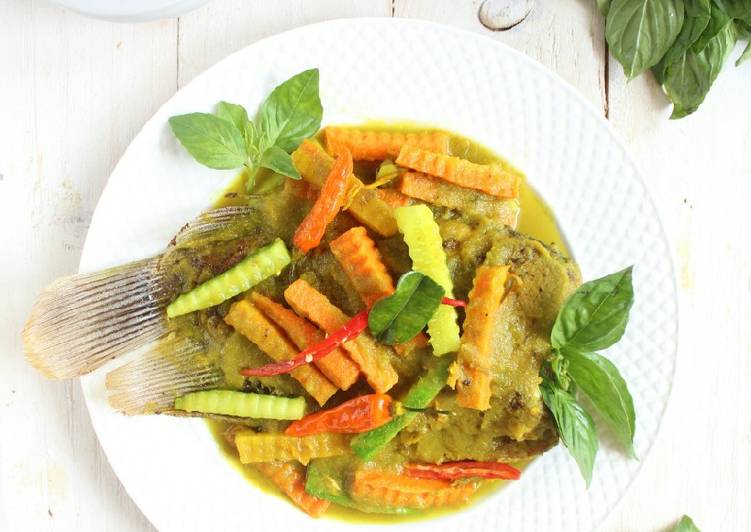 Bahan memasak Gurame Acar Kuning Lezat