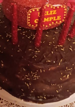 Una foto de Ganache de Chocolate Vegana
