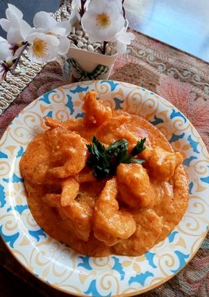 Foto resep Udang Saus Singapore