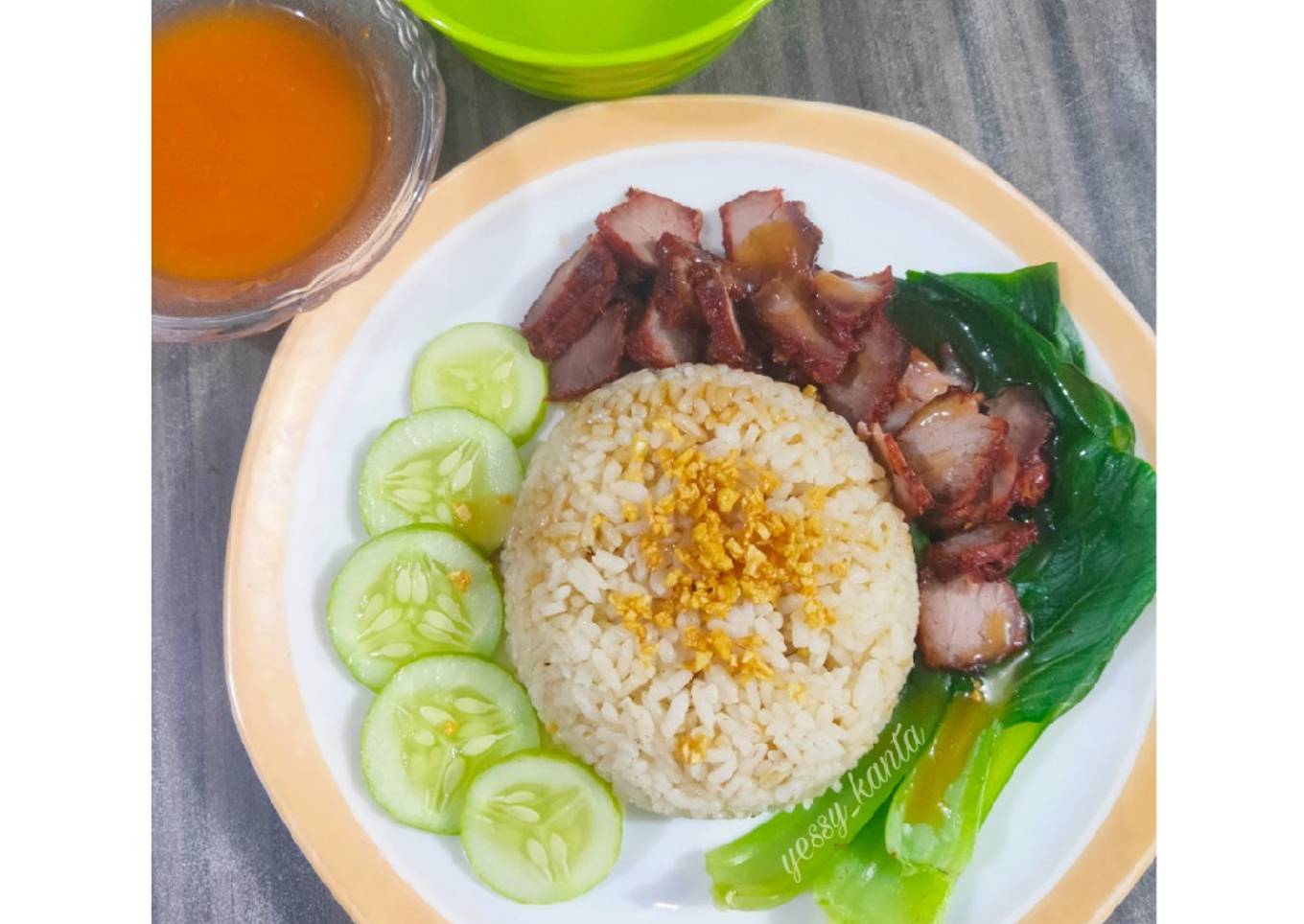 Nasi Hainam Pork Charsiu