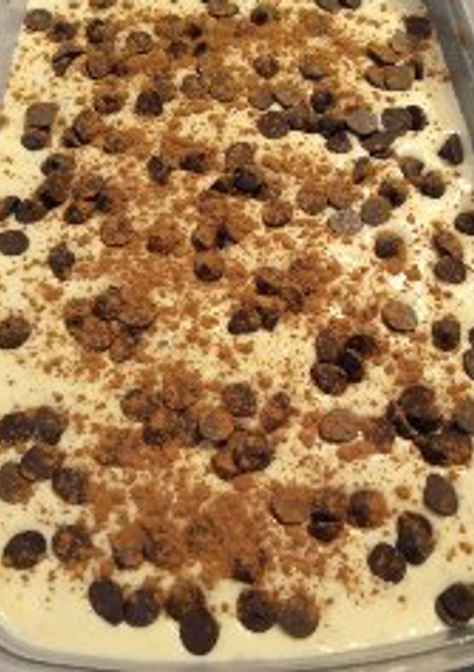 Una foto de Helado de leche de coco y avena con Mango, cacao y canela