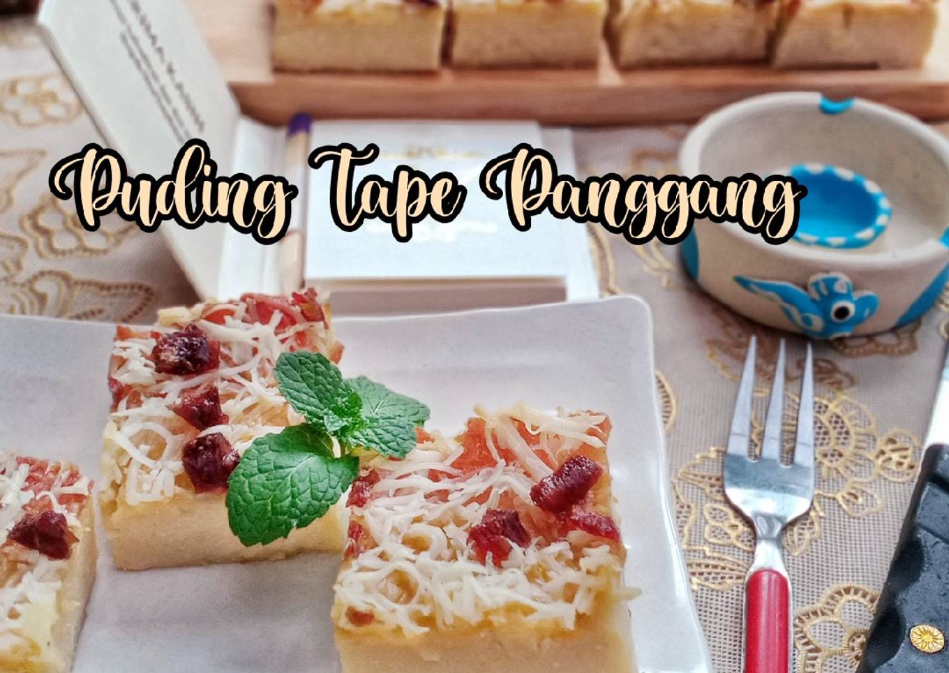 Puding Tape Panggang