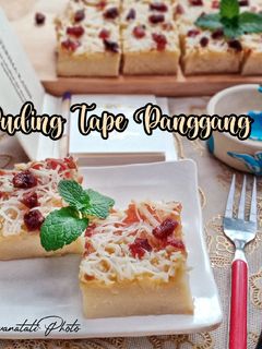 Foto resep Puding Tape Panggang