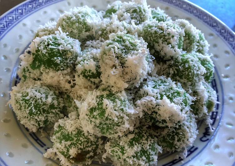 Klepon atau Onde-Onde Masak Cepat