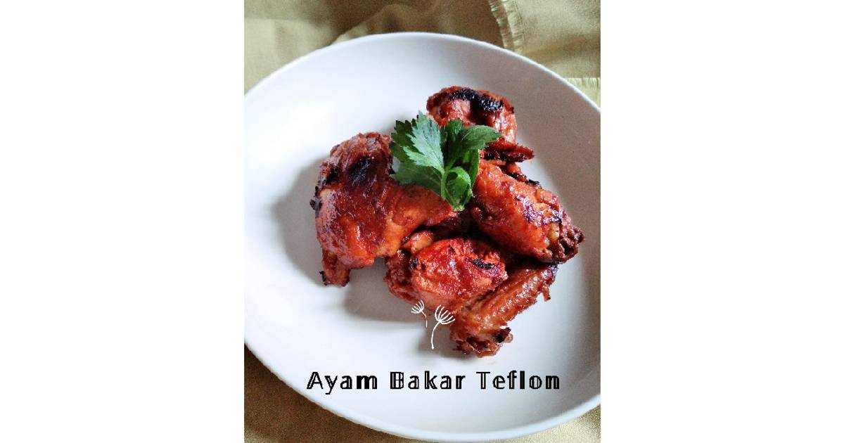 1.115 resep ayam bakar teflon enak dan sederhana ala rumahan Cookpad