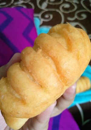 Foto resep Roti goreng / odading / kue bantal isi coklat (lembut) simpel dan hemat
