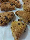 Oatmeal Raisin Scones