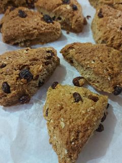 Foto resep Oatmeal Raisin Scones
