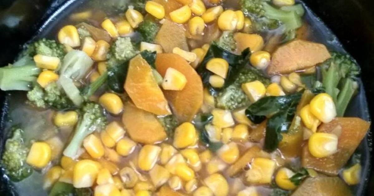 Resep Sayur Brokoli Wortel Jagung 💙 oleh Fanny Widyanti