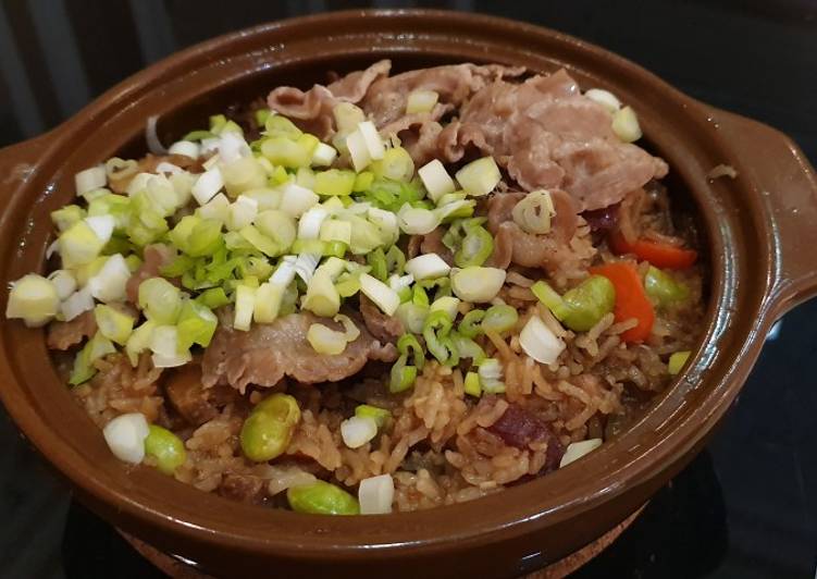 Claypot Rice 煲仔饭 with Truffle Oil!