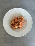 Salmone glassato al miso