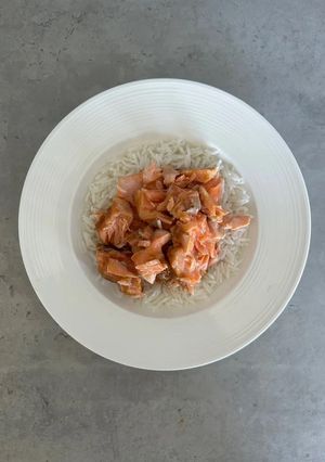 Foto di Salmone glassato al miso
